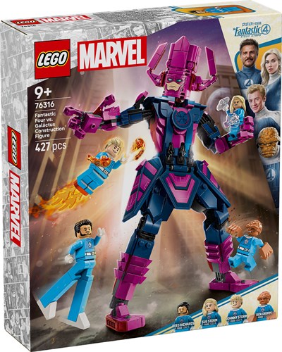 LEGO Marvel set de construction Fantastic Four vs. Galactus - 76316 jouet super-héros