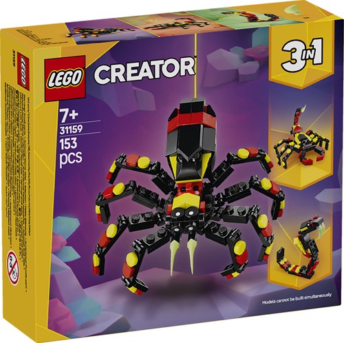 LEGO 31159 Creator 3-in-1 Wilde dieren: spannende  spin