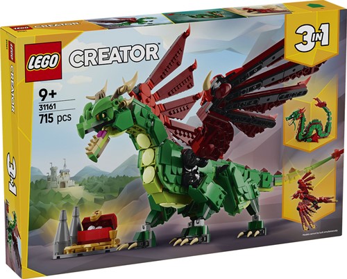 LEGO 31161 Creator Middeleeuwse draak