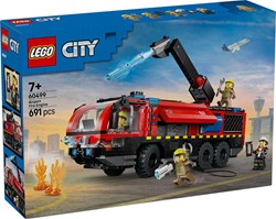 LEGO City camion de pompiers aéroport - véhicule jouet pour enfants