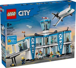 LEGO City aéroport avec avion - set de construction pour enfants