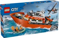 LEGO City bateau de sauvetage garde-côtes avec hélicoptère set de jeu