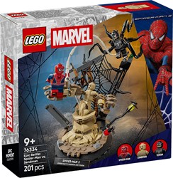LEGO Marvel set de construction Spider-Man vs. Sandman - Jouet de super-héros