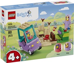 LEGO Bluey coffret de construction avec mamies, Bingo et Bluey - Jouet pour enfants