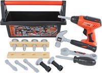 Van Manen coffret d'outils jouet avec perceuse - 18 pièces-2