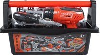 Van Manen coffret d'outils jouet avec perceuse - 18 pièces-3
