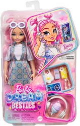 Mattel poupée Barbie Dream Besties Daisy Jean avec accessoires musique