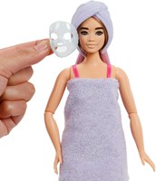 Fisher-Price Poupée Barbie Reveal Party Unbox Glam Pink Curvy Doll-3
