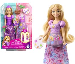 Mattel Disney Princess poupée mode Raiponce - coffret histoires 2-en-1