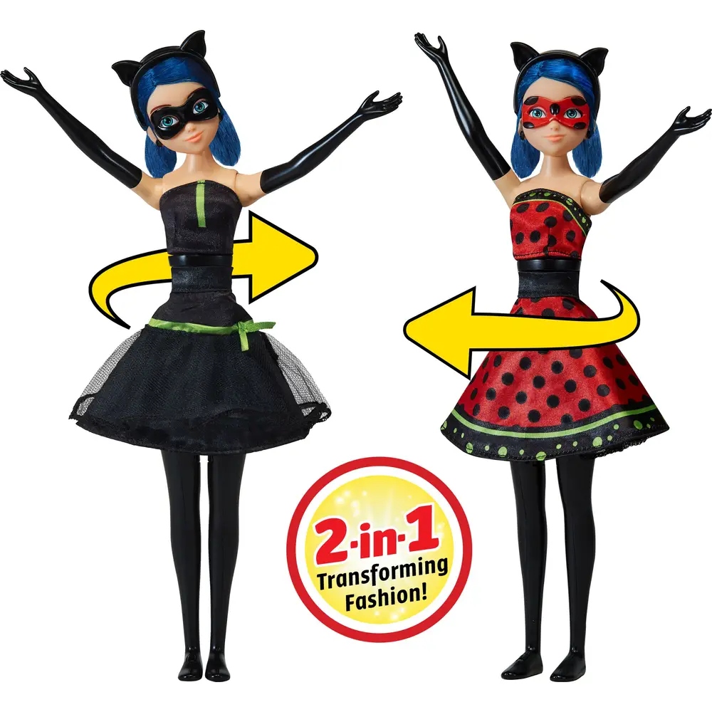 Bandai Miraculous Ladybug poupée - Transformation - 26 cm - Jouet