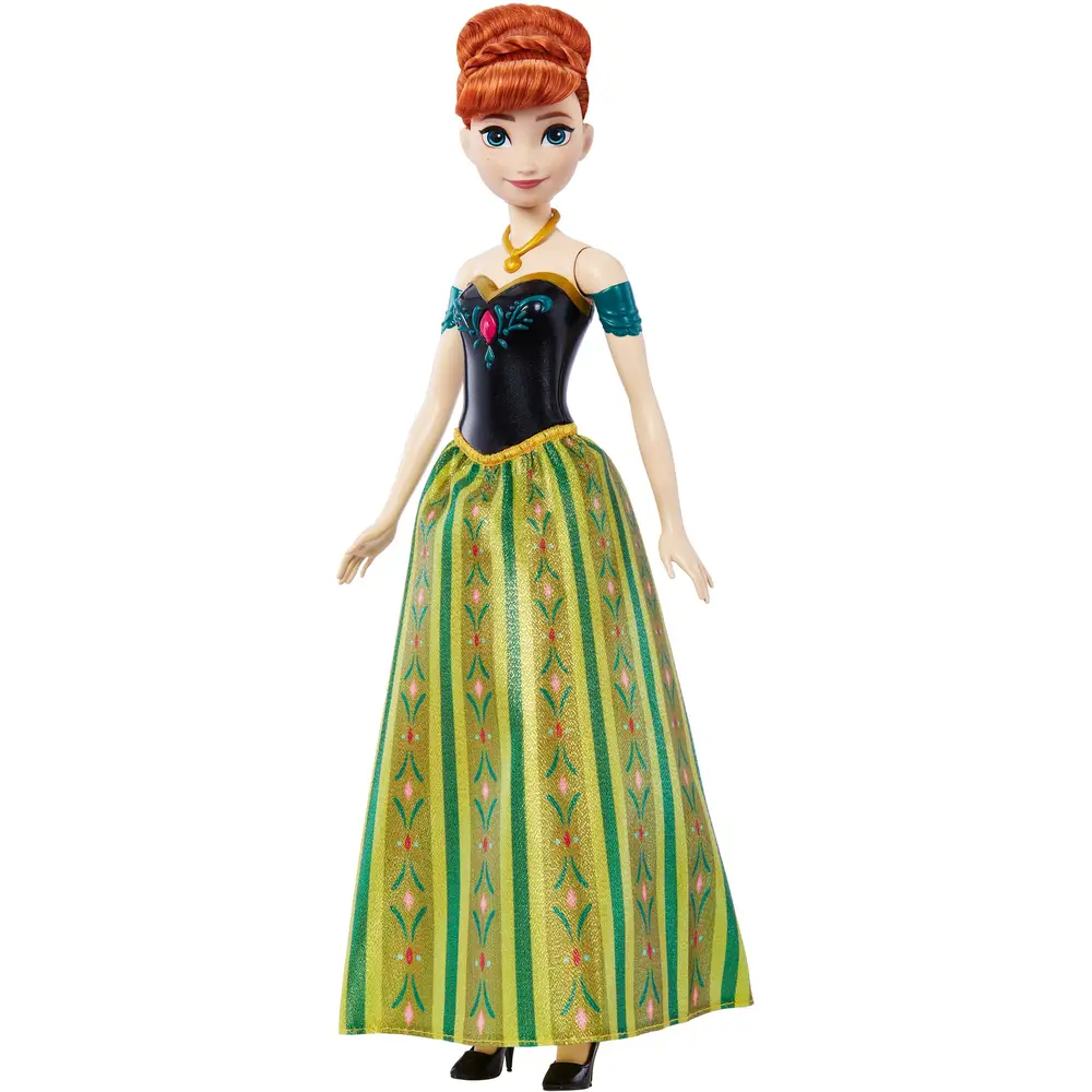 Mattel Disney Frozen poupée Anna chantante avec son et accessoires