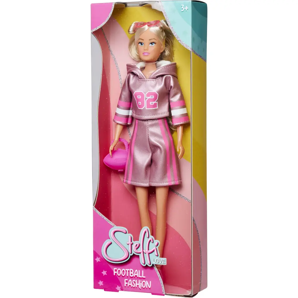 Poupée Simba Steffi Love set mode football avec accessoires