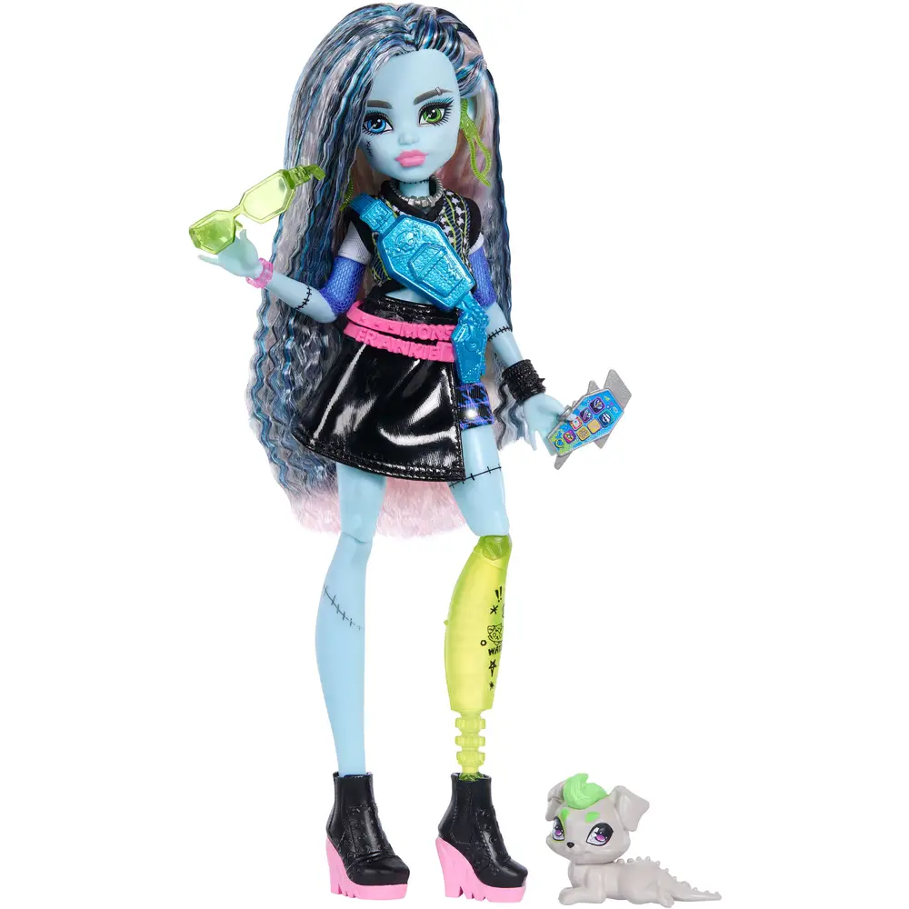 Mattel Monster High poupée Frankie Stein - poupée mannequin avec accessoires