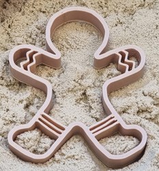 Grennn emporte-pièce gingerman - jouet écologique pour pâte et sable magique