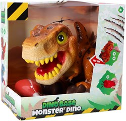 Dino Base figurine dinosaure marron grande - jouet dinosaure