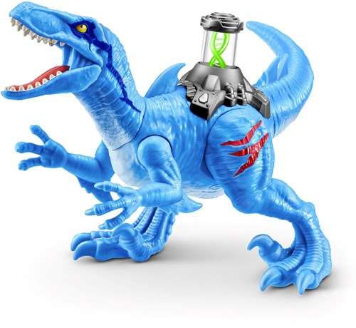 Robo Alive DNA Dino coffret - jouet dinosaure interactif en tube-3