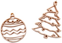 Grennn emporte-pièces de Noël - jouet écologique pour des fêtes créatives