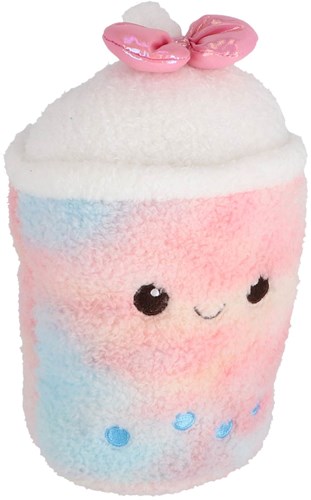 Pluchiez peluche doudou rose glace cupcake bubbletea 30 cm jouet-2