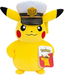 Pokémon peluche Captain Pikachu 20 cm jouet câlin enfant