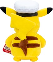 Pokémon peluche Captain Pikachu 20 cm jouet câlin enfant-3