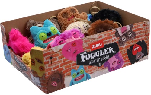 Zuru Fuggler porte-clés peluche 13 cm - porte-clés peluche drôle