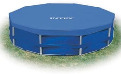 Bâche de piscine Intex ronde 366 cm - couverture pour piscine tubulaire