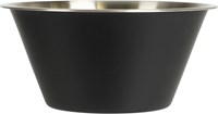 Bol inox noir saladier 1950ml design moderne