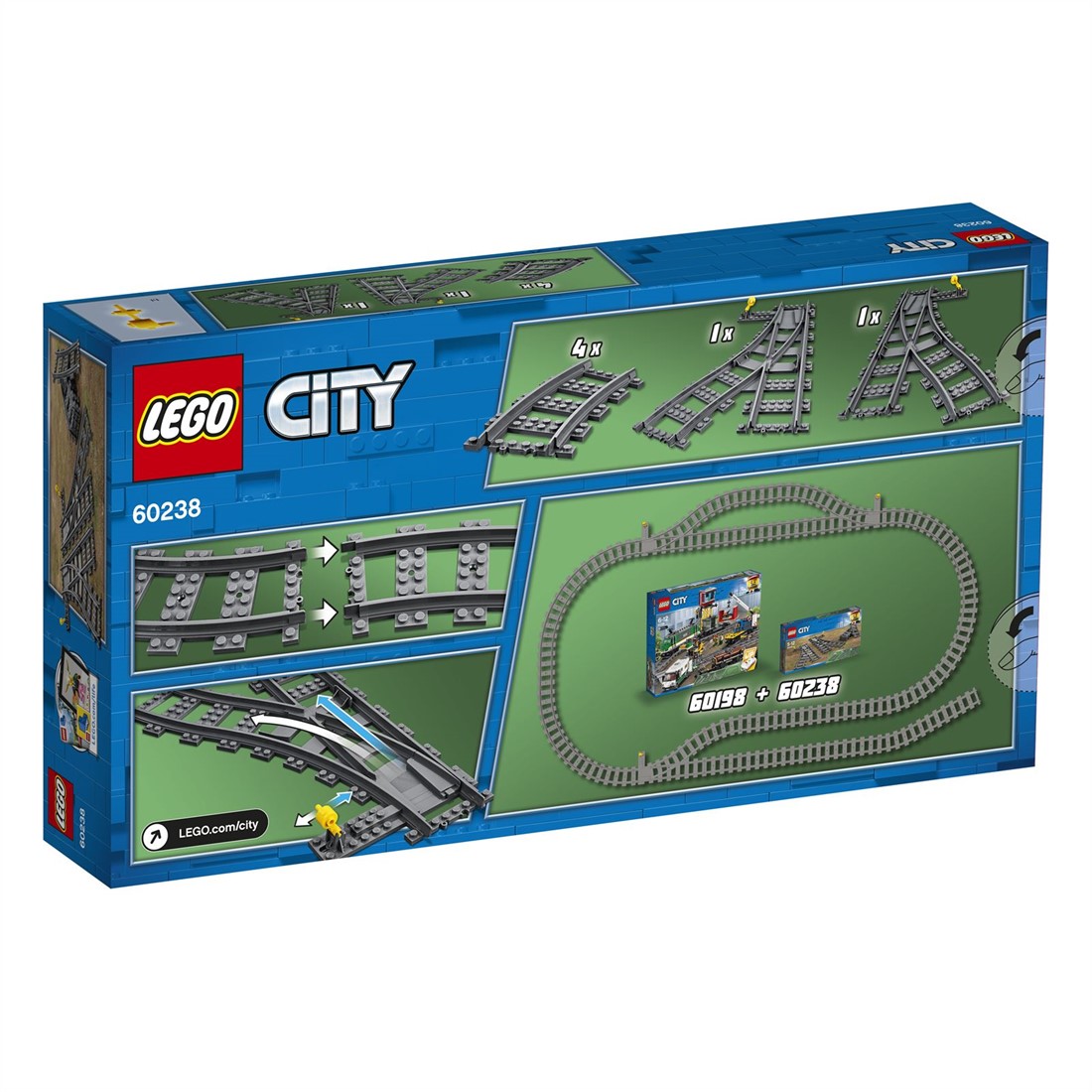 LEGO City Les aiguillages - 60238