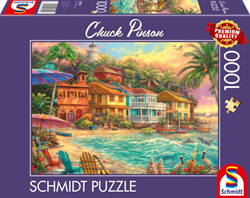 Schmidt puzzle Island Life 1000 pièces - puzzle adulte