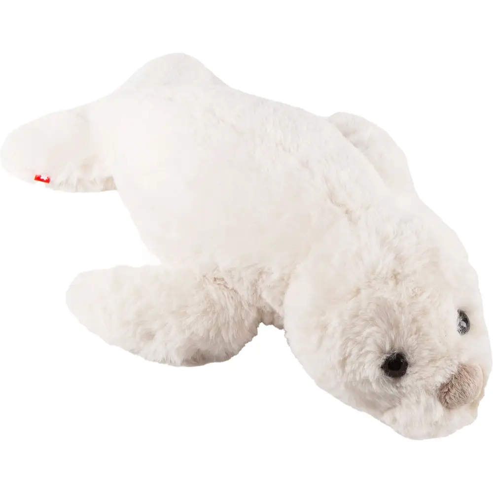 sigikid peluche phoque jouet doux extra moelleux blanc