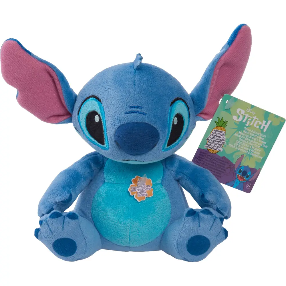 Spectron Stitch peluche avec parfum et son - Jouet en peluche Disney
