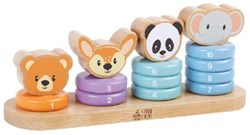 Studio Circus jeu d'empilage en bois apprendre les chiffres jouet éducatif