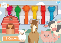 Studio Circus crayons de cire ferme - jouet créatif pour enfants