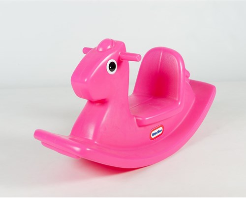 Little Tikes cheval à bascule rose - jouet à bascule en plastique