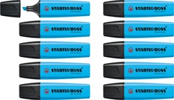 Stabilo 10 marqueurs d'accentuation Stabilo 70/31 Bleu
