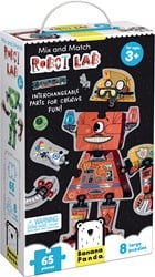 Banana Panda Mix and Match Robot Lab - 65 pièces