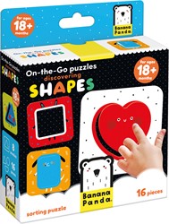 Banana Panda Puzzle On-the-Go Découvrir les formes 18m+