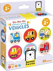 Banana Panda Jeu de mémoire On-the-Go Véhicules 2+