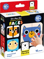 Banana Panda Puzzle Half Faces On-the-Go 15m+