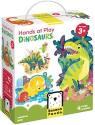 Banana Panda Jouer Mains Dinosaures 3+