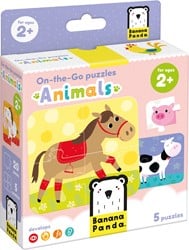 Banana Panda Puzzle Animaux On-the-Go 2+