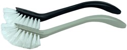 Brosse à vaisselle ovale plastique rose brosse de nettoyage cuisine