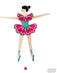 Bajo ballerine en bois - jouet en bois coloré pour enfants