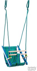 Bajo balançoire balançoire enfant bois multicolore - siège de balançoire