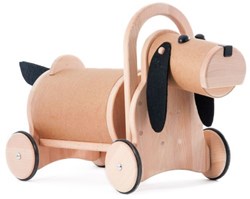 Bajo chien porteur en bois - jouet ride on pour enfants