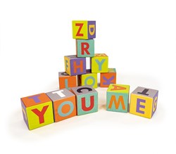 Bajo jouet alphabet Me & You - blocs en plastique colorés