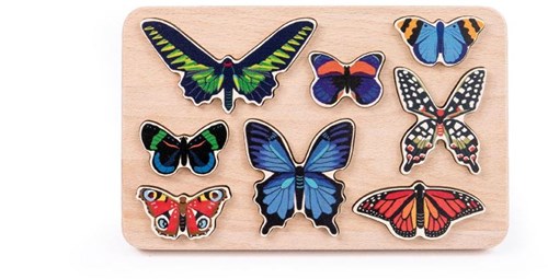 Bajo jouet éducatif papillons - World of butterflies sorter