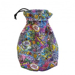 Q-Workshop pochette à dés Graffiti - Full Art Dice™ pouch pour dés