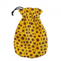 Q-Workshop pochette à dés jaune - Full Art Dice Pouch Sunflower RPG