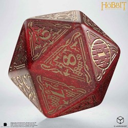 Q-Workshop dé The Hobbit Spindown D20 Ember TCG Jumbo